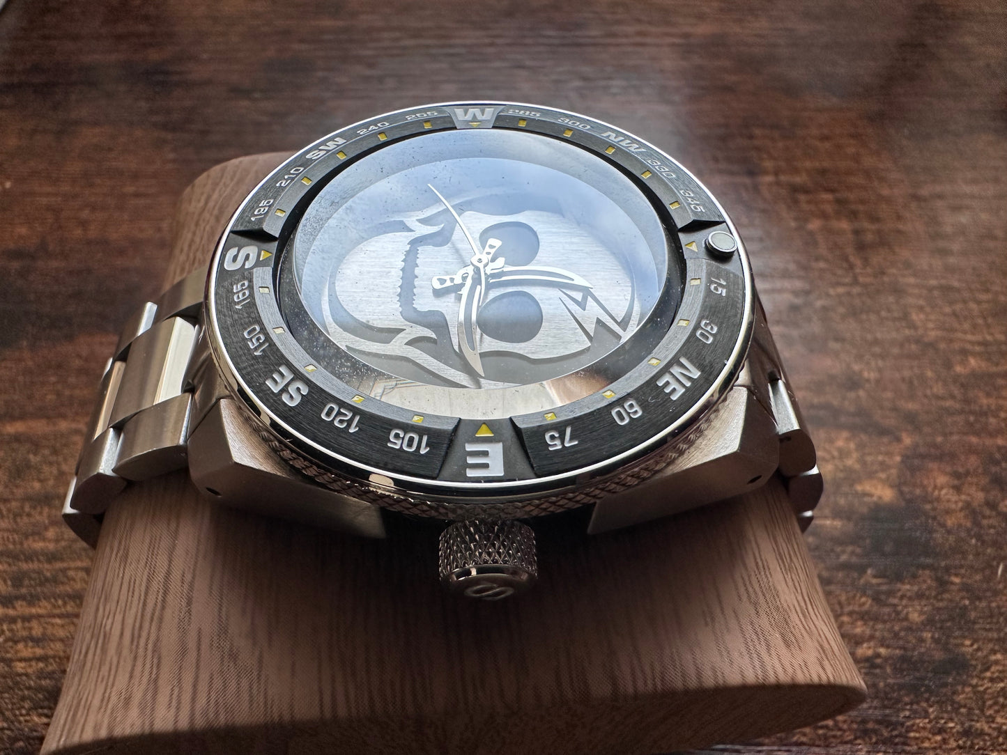 Bespoke Skull mod watch NH35A Automatic movement