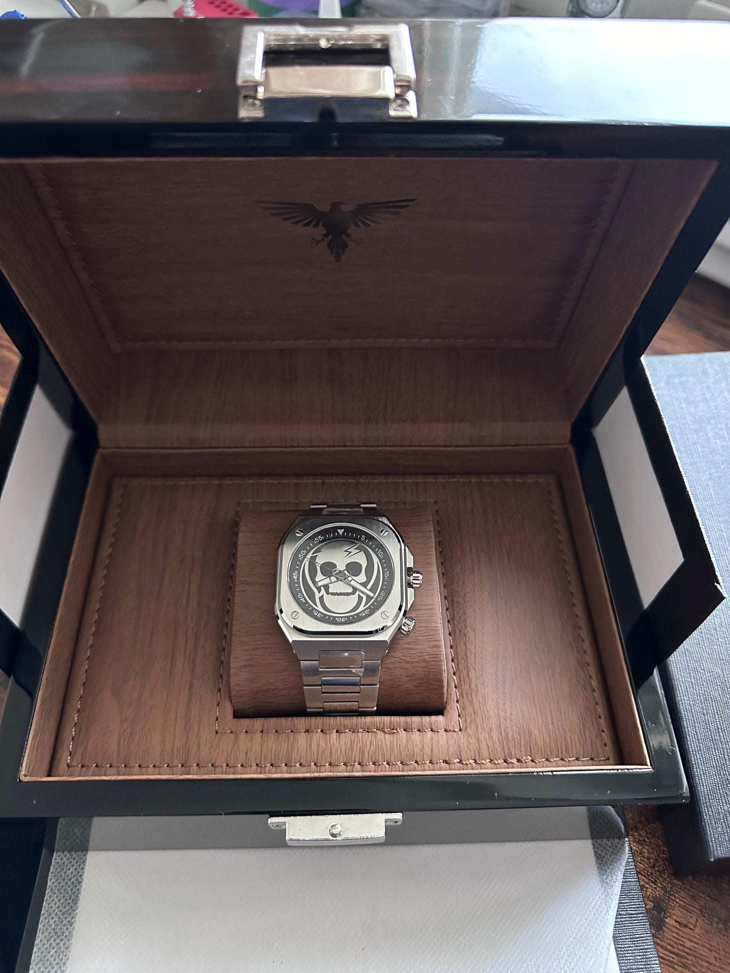 Bespoke skull mod Automatic watch