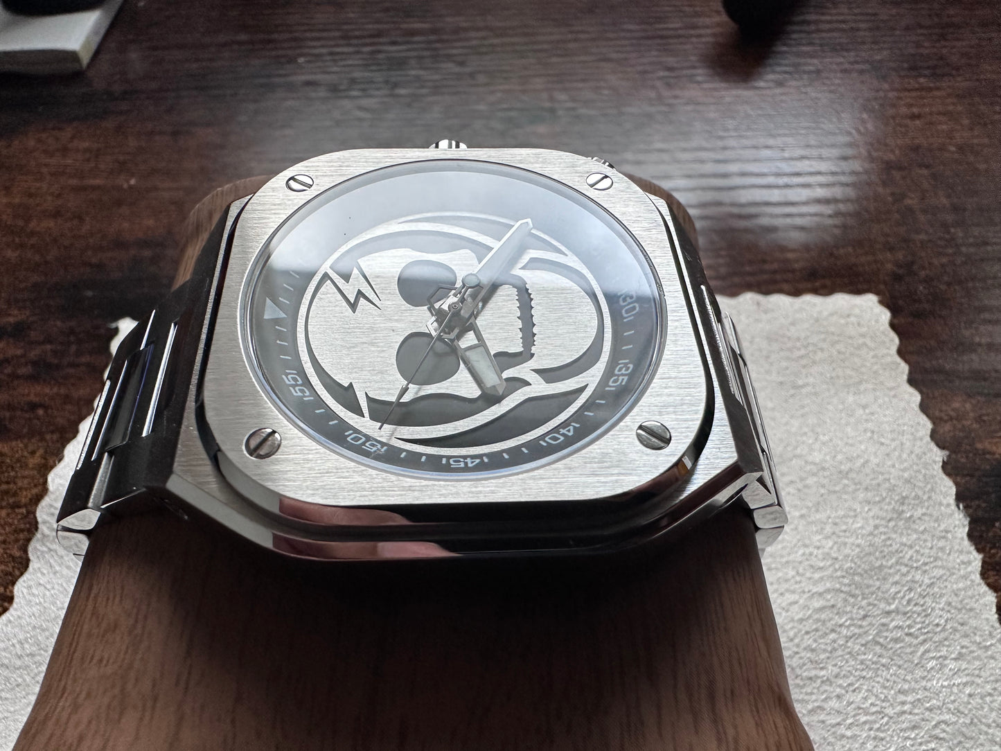 Bespoke skull mod Automatic watch