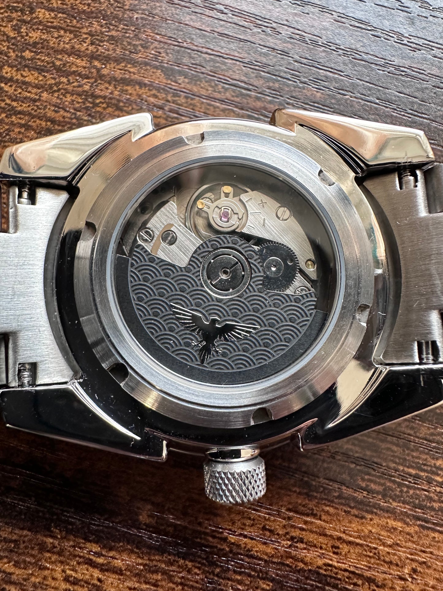 Bespoke Skull mod watch NH35A Automatic movement