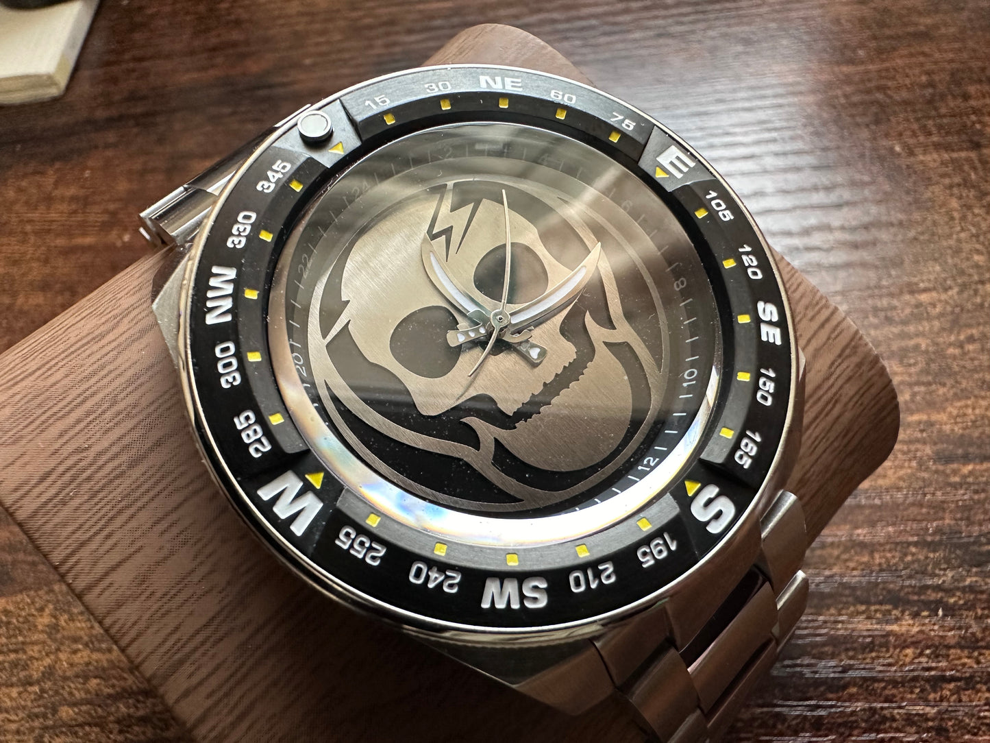 Bespoke Skull mod watch NH35A Automatic movement